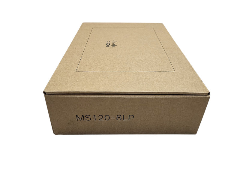 Cisco Meraki MS120-8LP | 8-Port Gigabit PoE+ Managed Switch | Open box $