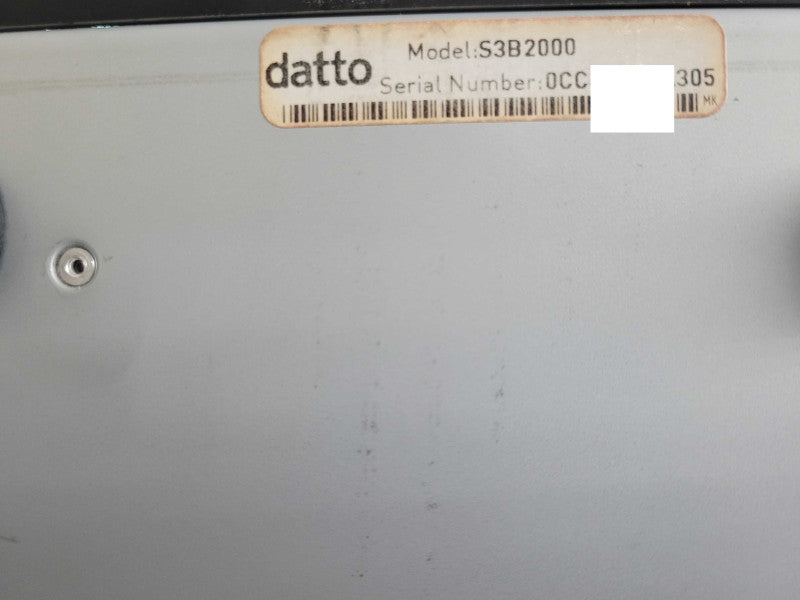 DATTO S3B2000 4-Bay, Xeon D-1518 2.20GHz, 32GB, 128GB SSD + 2x 2TB HDDs _