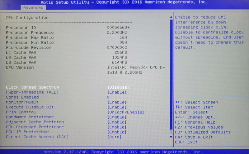 DATTO S3B2000 4-Bay, Xeon D-1518 2.20GHz, 32GB, 128GB SSD + 2x 2TB HDDs _
