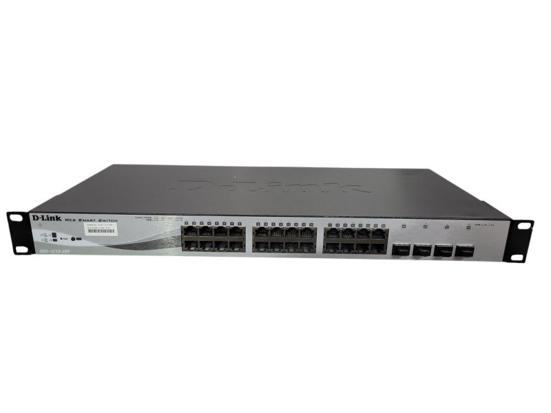 D-Link DGS-1210-28P, 28-Port Gigabit PoE 4x SFP Web Smart Switch  !