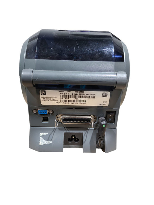 Zebra ZP 505 Thermal Label Printer w/ Power Supply Base | ZP505-0503-0020 Q