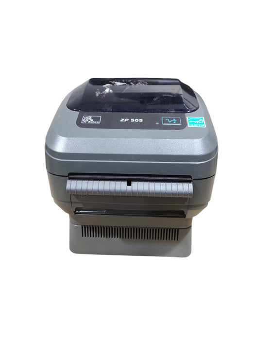 Zebra ZP 505 Thermal Label Printer w/ Power Supply Base | ZP505-0503-0020 Q