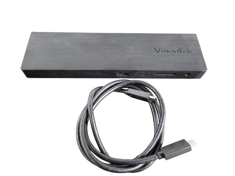 VisionTek VT2500 USB-C Docking Station w/ Cable 901381 !