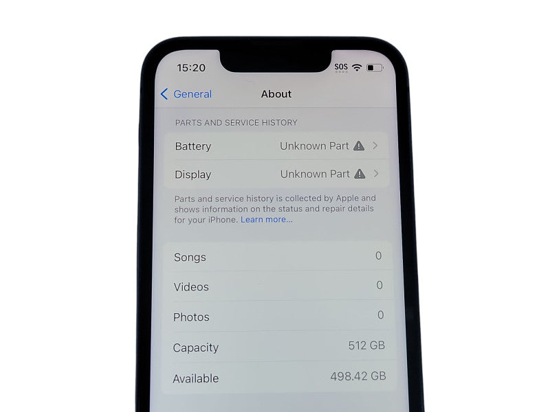 Apple iPhone 13 Mini - 512GB - Blue [A2626] (