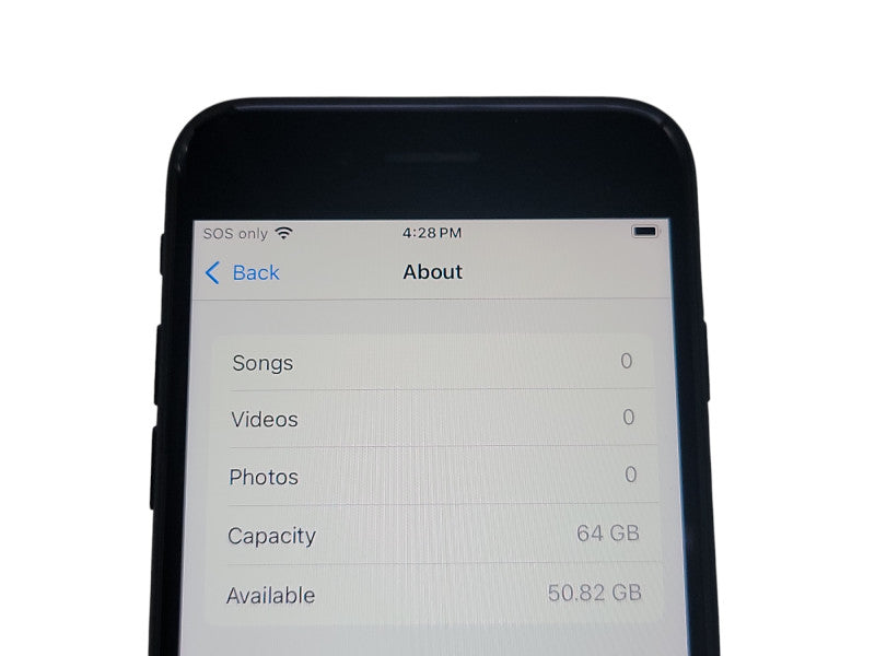 Apple iPhone SE 2 - 64GB - Space Gray [A2275] (