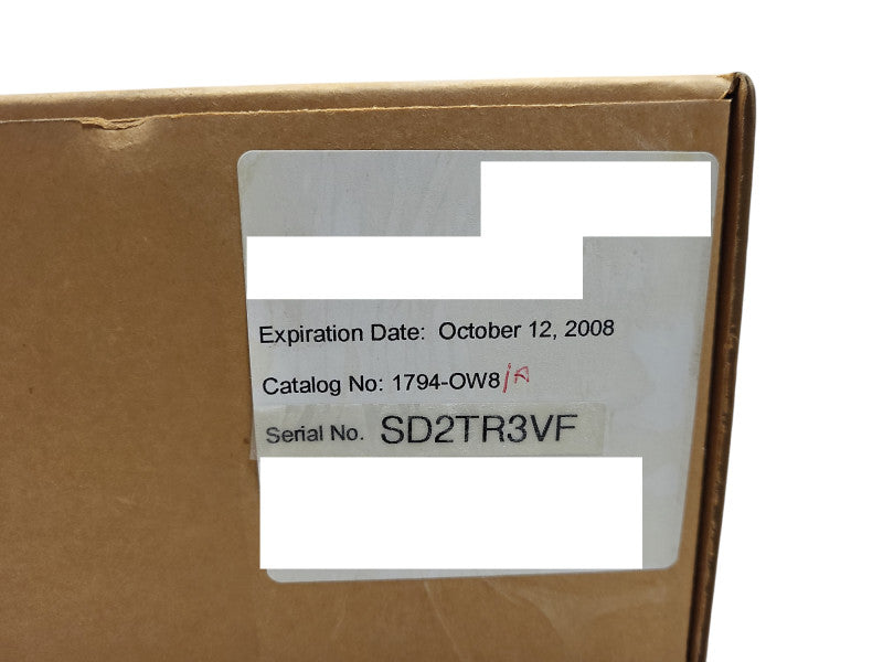 New Factory Sealed 1794-OW8 SER A Flex 8 Point Relay Output Module 1794OW8 $