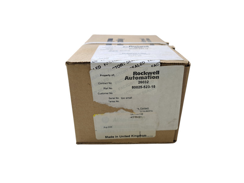 ALLEN BRADLEY 80025-523-15-R | NCL SNUBBER CAPACITOR 0.2UF (FACTORY SEALED) Q
