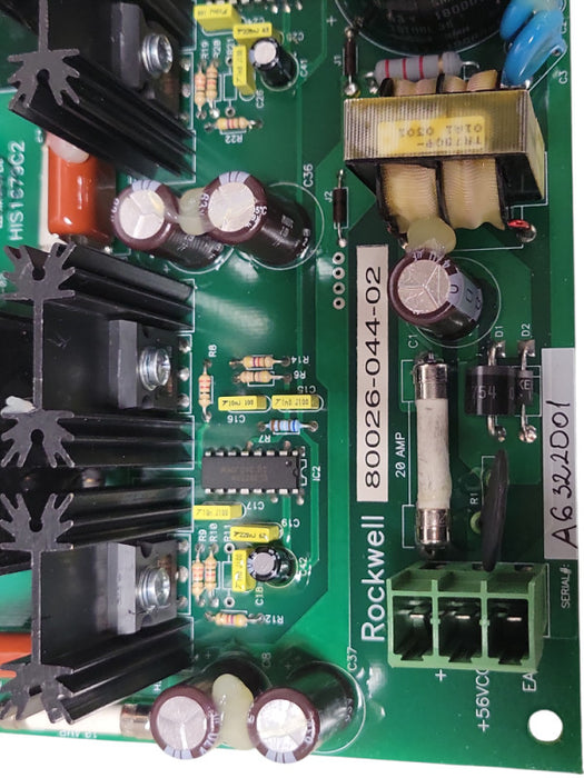 Rockwell 80026-044-02 High voltage power board Q_