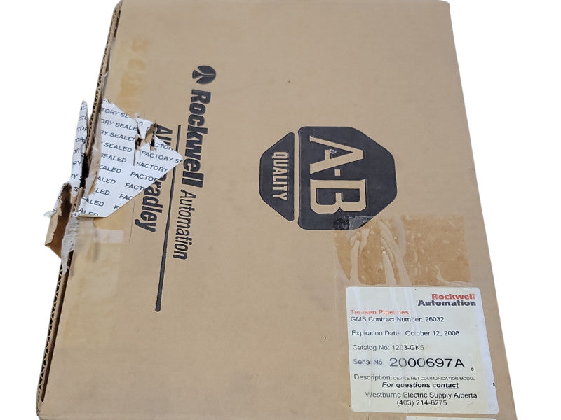 Open-Box Allen-Bradley 1203-GK5 Communications Module _