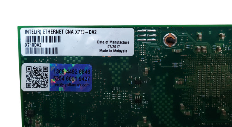Intel Ethernet CNA X710-DA2 Dual Port Network Adapter Dual Port 10GB SFP+