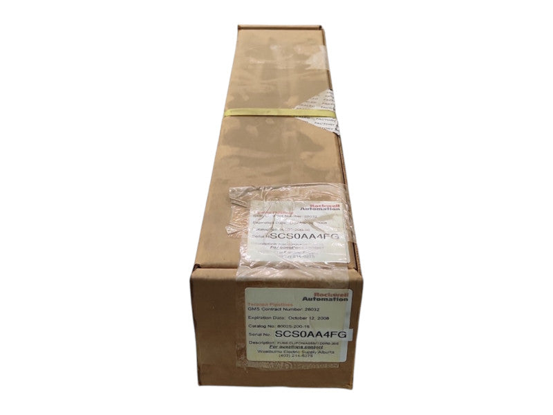 *NEW SEALED* Rockwell Automation 80025-200-16 FUSE/CLIP-ON A055F1D0R0-20E