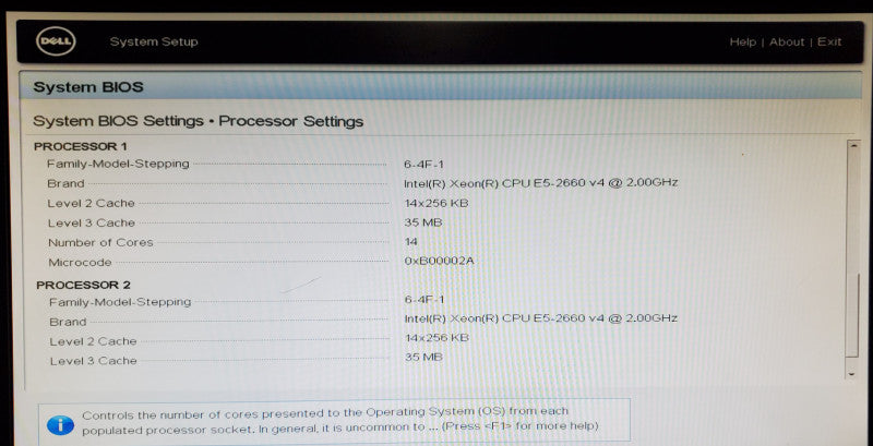 Dell PowerEdge R630 2X Xeon E5-2660 V4 64GB DDR4 H730 Mini - No HDD