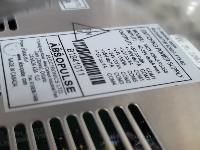 Open-Box ABSOPULSS MOX12/4U-P3068 80026-173-02 _