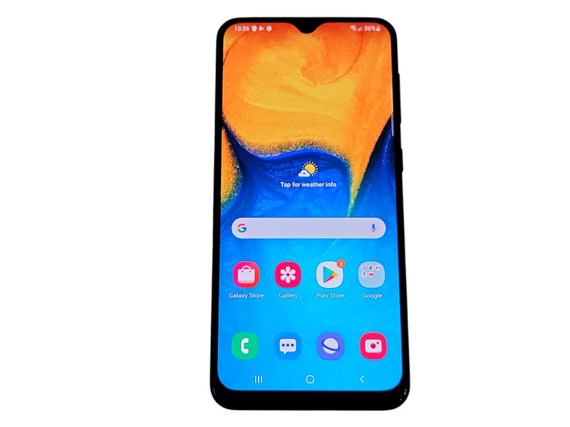 Samsung Galaxy A20 - 32GB - Black [SM-A205W | Read] (