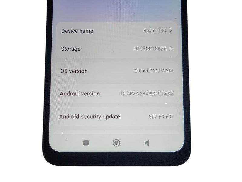 Xiaomi Redmi 13C - 128GB - Black [23106RN0DA] (