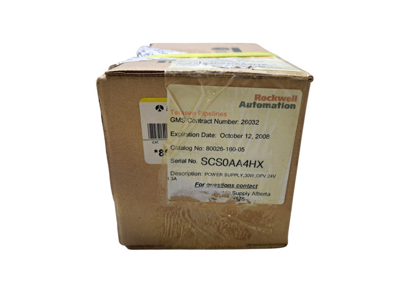 Allen-Bradley 80026-160-05-R | Power Supply, 30W, OPV 24V 1.3A (Sealed) Q