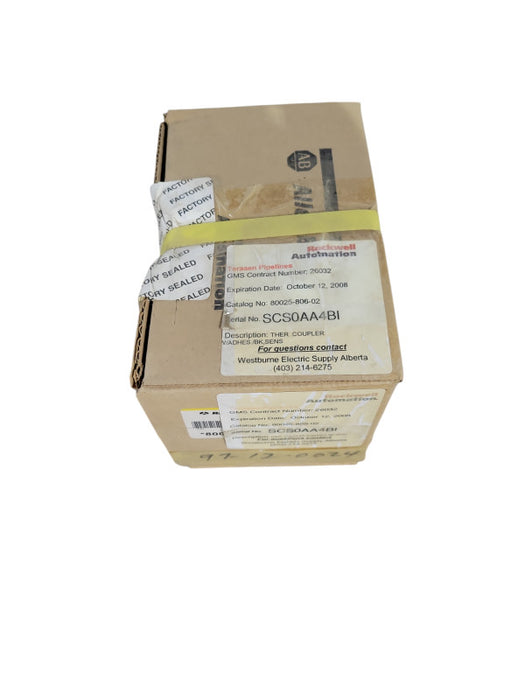 80025-806-02-R | ALLEN BRADLEY | THER. COUPLER W/ADHES./BK,SENS Q!
