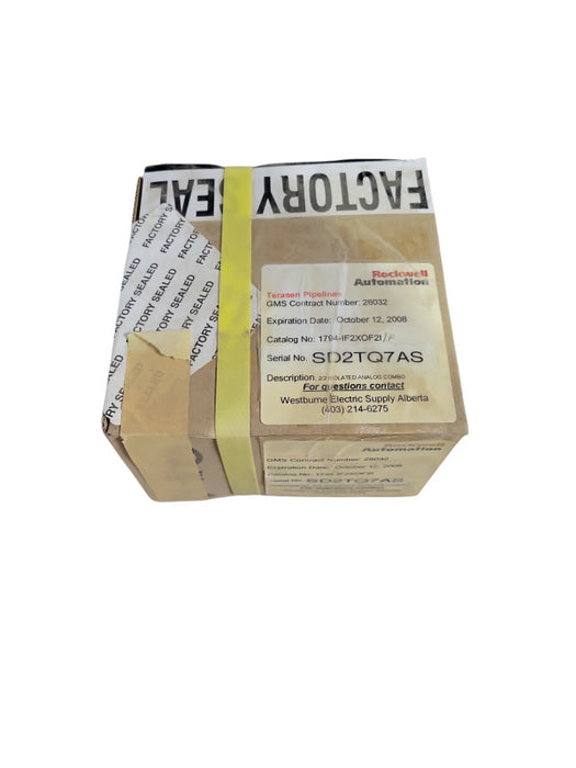 AB 1794-IF2XOF2I SER A FIex 2 lnpnt 2 Output Analog Module !