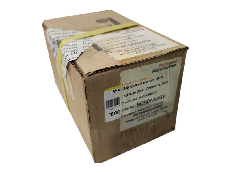 *NEW SEALED* Allen-Bradley 80025-549-02 6M FIBRE OPTIC CABLE