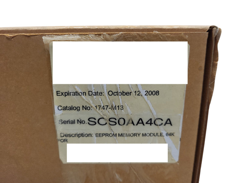 New Sealed AB Allen Bradley 1747-M13 / A SLC 64KB Memory Module 1747M13 $