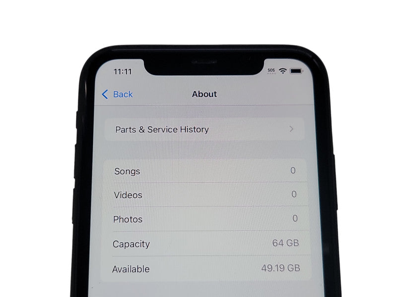 Apple iPhone 11 - 64GB - Space Gray [A2111] (
