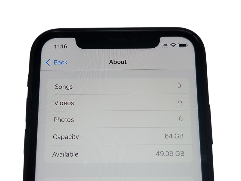 Apple iPhone 11 - 64GB - Space Gray [A2111] (