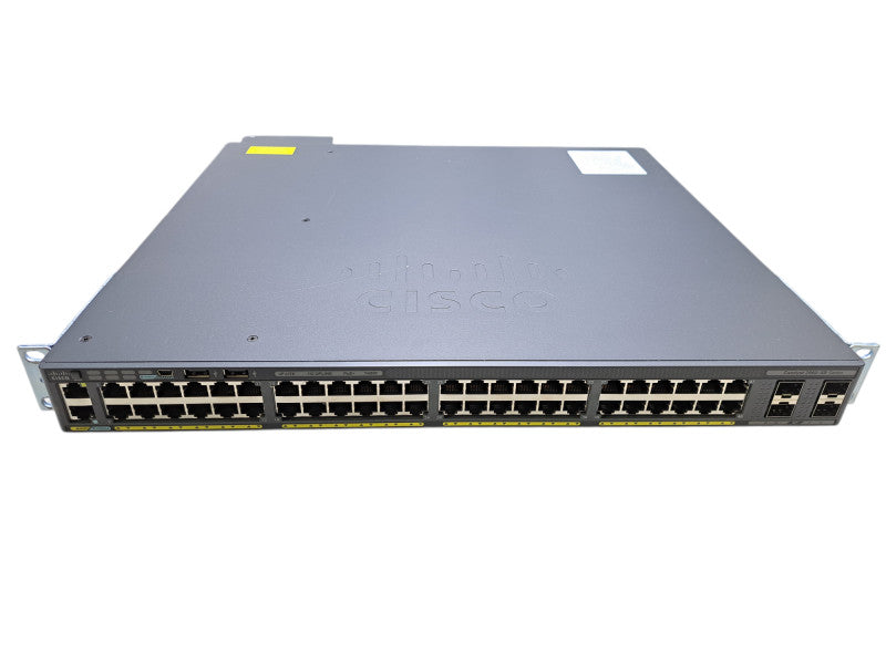 Cisco WS-C2960XR-48FPS-I V05 | 48-Port Gigabit PoE+ 740W Switch w/ 1025W PSU