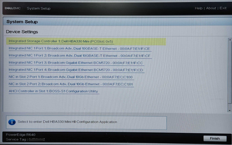 DELL PE R640 1U 8x2.5", Xeon Gold 5118, 128GB DDR4, HBA330, 2x 750W PSU