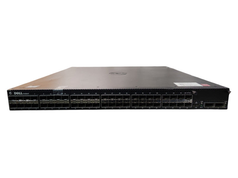 Dell PowerConnect N4064F 48x 10GB SFP+ 2x 40GB QSFP+ Switch, 2x PSU