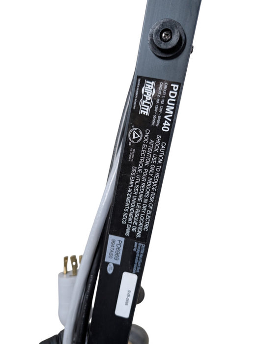 Tripp Lite PDUMV40 Dual Circuit 20A 120V Metered PDU 32 Plugs Black  Q-
