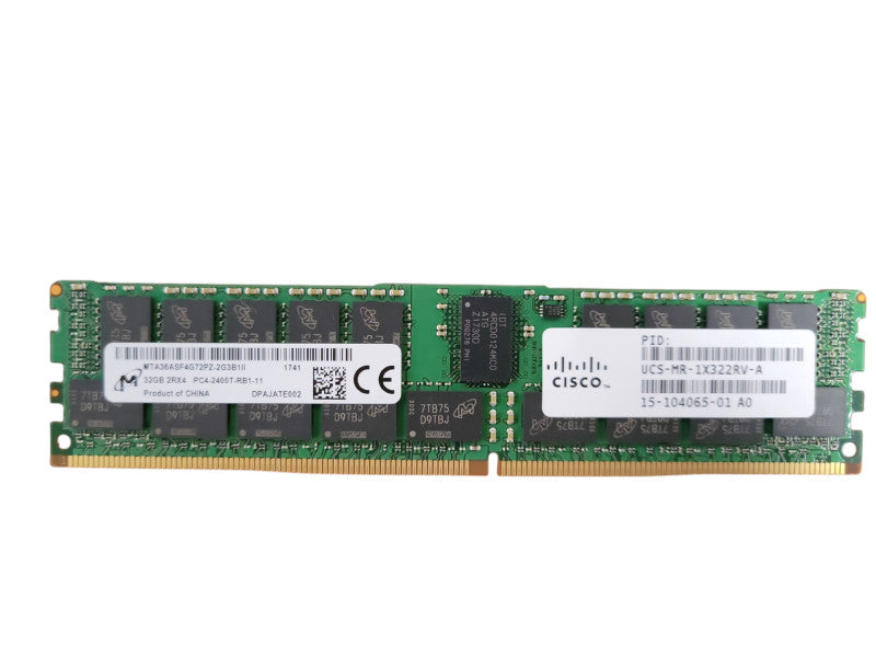 Micron 32GB 2RX4 PC4-2400T-RB1-11 Server Ram Q!