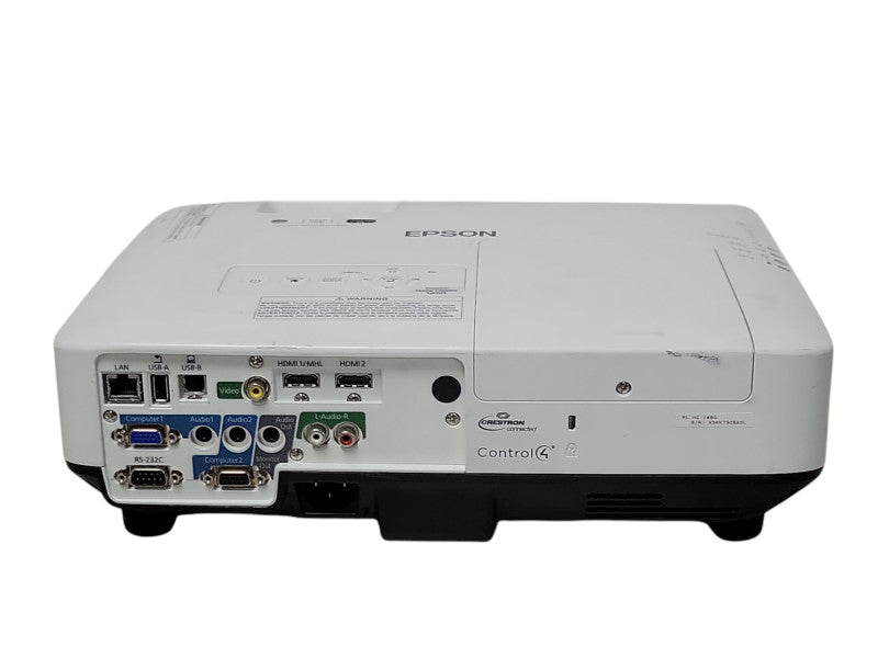 Epson PowerLite Home Cinema 1450 LCD Projector H836A 41 Lamp Hours _