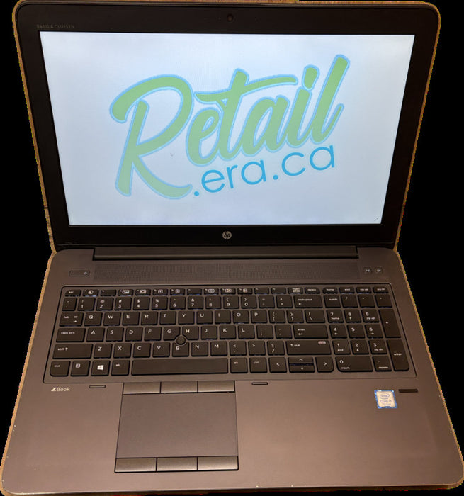 HP ZBook 15 G4 i7-7700HQ@2.8Gh QUADRO M1200 4GB GPU 16GB RAM 256GB SSD READ  Lap200