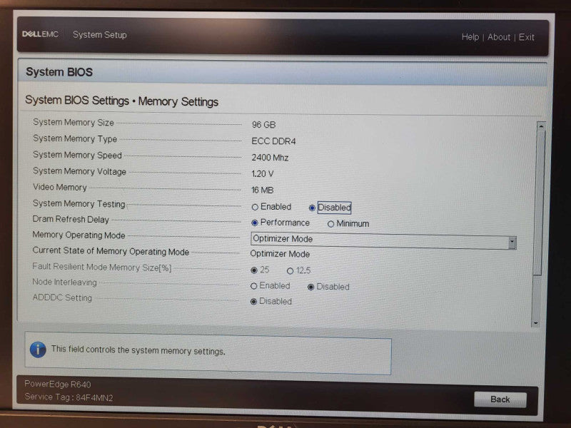 Dell PE R640 1U, 1x Xeon Gold 5118 2.3GHz 16C, 96GB DDR4 HBA330 Mini 2x PSU $