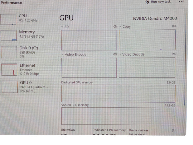 DELL Precision 5820 X-Series Intel Core i9-10900X 32GB RAM 1TB NVMe  -
