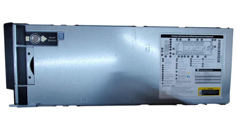 HP ProLiant BL460c Gen10 Server Blade | Barebones w/ 2x Heatsink