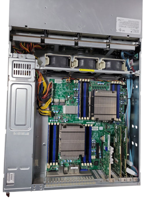 SuperMicro 826-9 2U 2x Xeon E5-2620v2 32GB 2x PSU, LSI MR SAS 9240-4i, 3.5" _