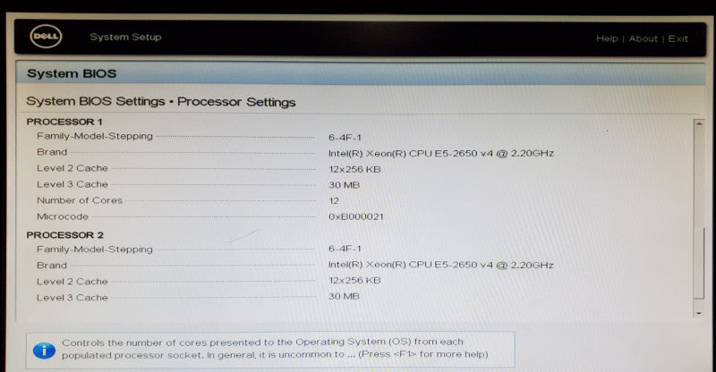 Dell PowerEdge R530 2x Xeon E5-2650 v4 64GB DDR4 H730P Mini - No HDD