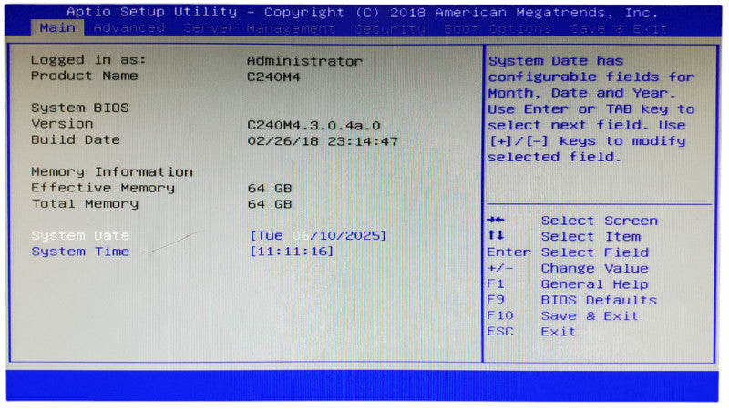 Cisco UCS C240 M4 2x Xeon E5-2683 v4 64GB DDR4 12G SAS - No HDD Q