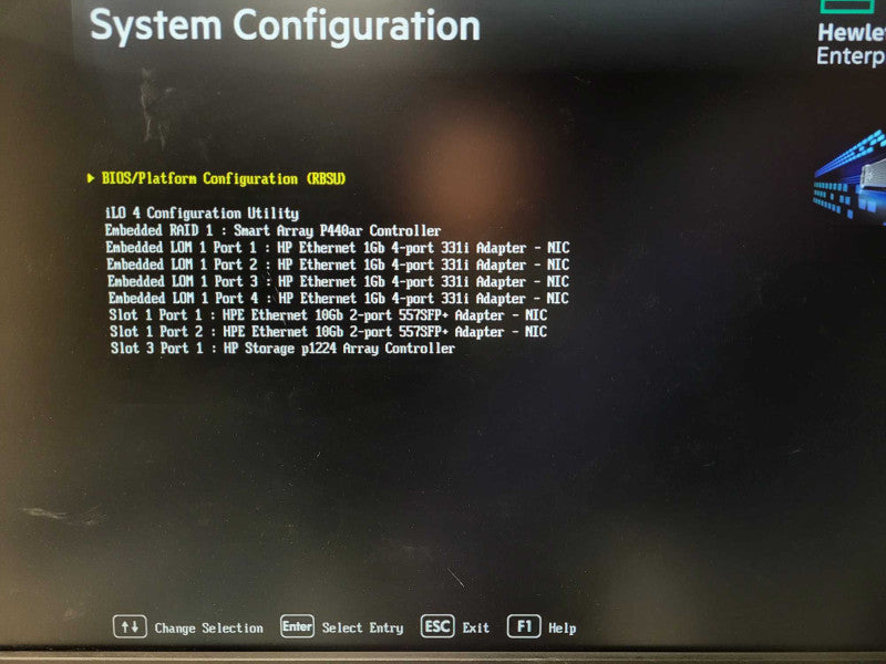 HP StoreOnce 5100 DL380 Gen9 2x E5-2640 v3 @ 2.60GHz 128GB DDR4 P440ar  $