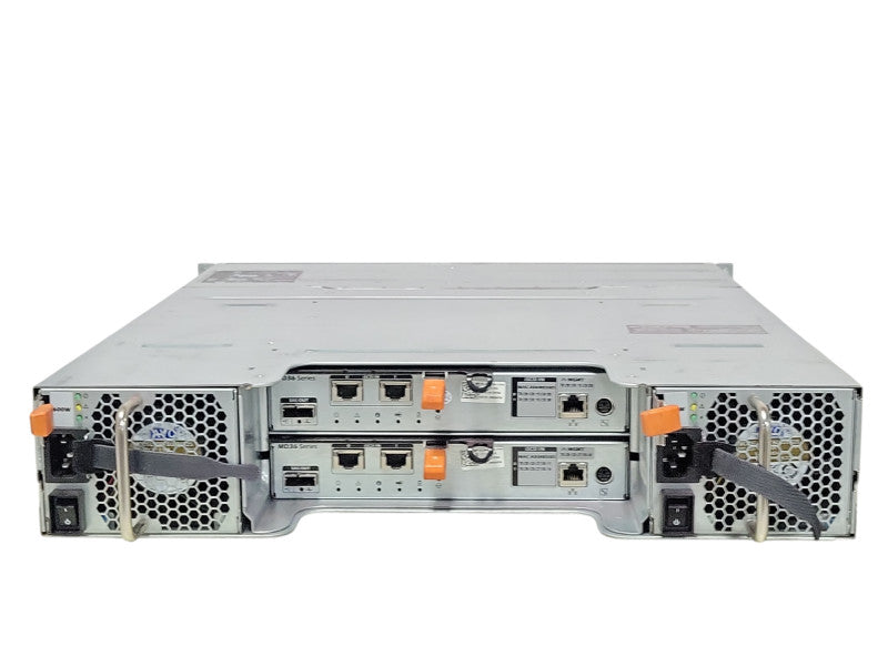 Dell MD3620i 24x 2.5" HDD bays with 2x MD36 Series iSCSI controllers 2x PSU _