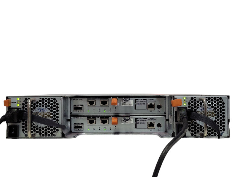Dell MD3620i 24x 2.5" HDD bays with 2x MD36 Series iSCSI controllers 2x PSU _