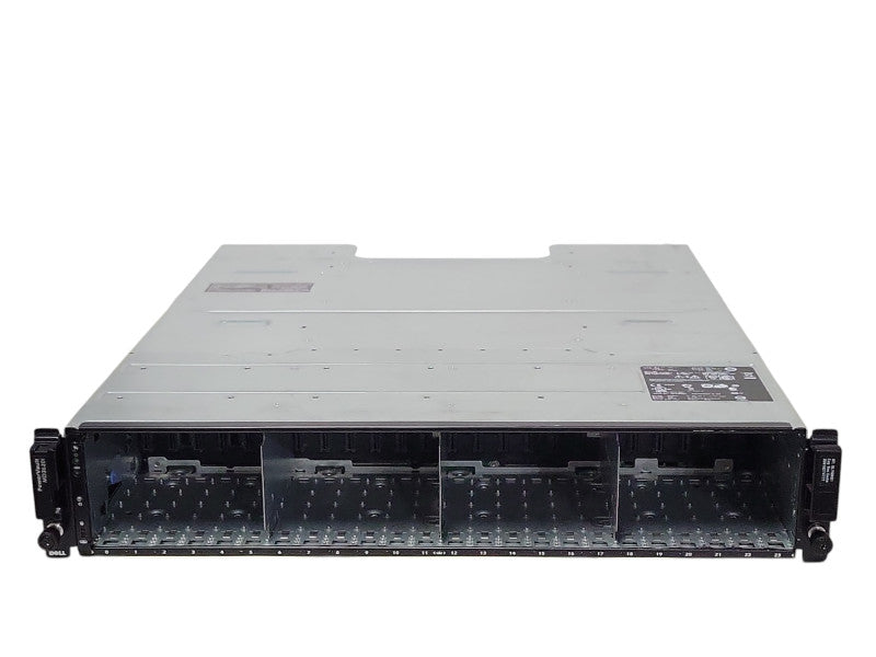 Dell MD3620i 24x 2.5" HDD bays with 2x MD36 Series iSCSI controllers 2x PSU _
