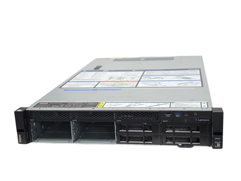 Lenovo ThinkSystem SR590 1x Bronze 3106 1.70GHz 32GB 530-8i, 2x PSU 8x 3.5" _