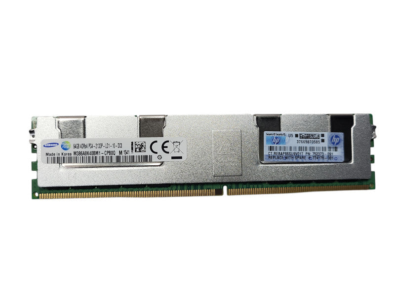 Samsung 64GB 4DRx4 PC4-2133P-LD1-10-MC0 | DDR4 Server Memory w/ Heatsink Q$