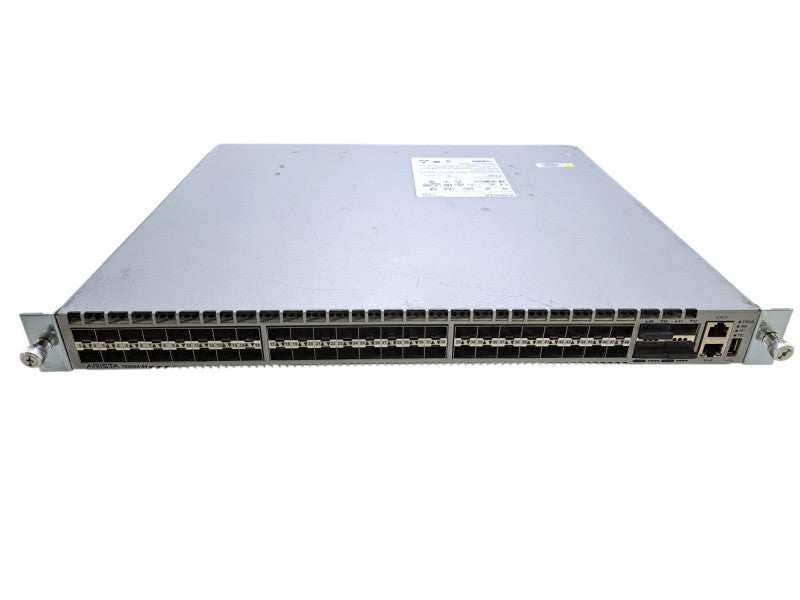 Arista DCS-7050SX-64-F | 48-Port 10GbE SFP+, 4-Port 40GbE QSFP+ Switch