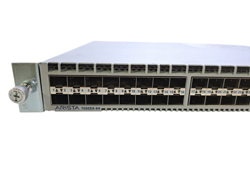 Arista DCS-7050SX-64-F | 48-Port 10GbE SFP+, 4-Port 40GbE QSFP+ Switch