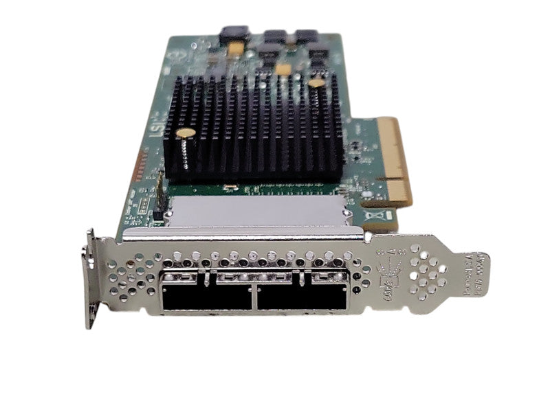 LSI 9207-8e 8-Port 6Gb/s PCIe x8 SAS Host Bus Adapter P/N: H3-25427-02K _