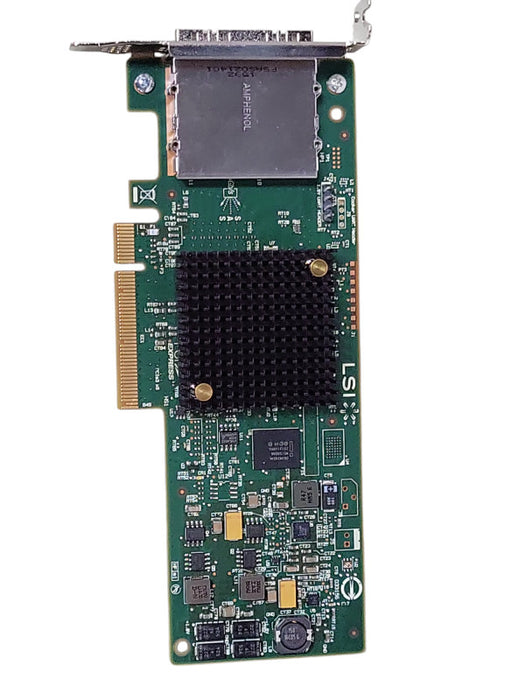 LSI 9207-8e 8-Port 6Gb/s PCIe x8 SAS Host Bus Adapter P/N: H3-25427-02K _