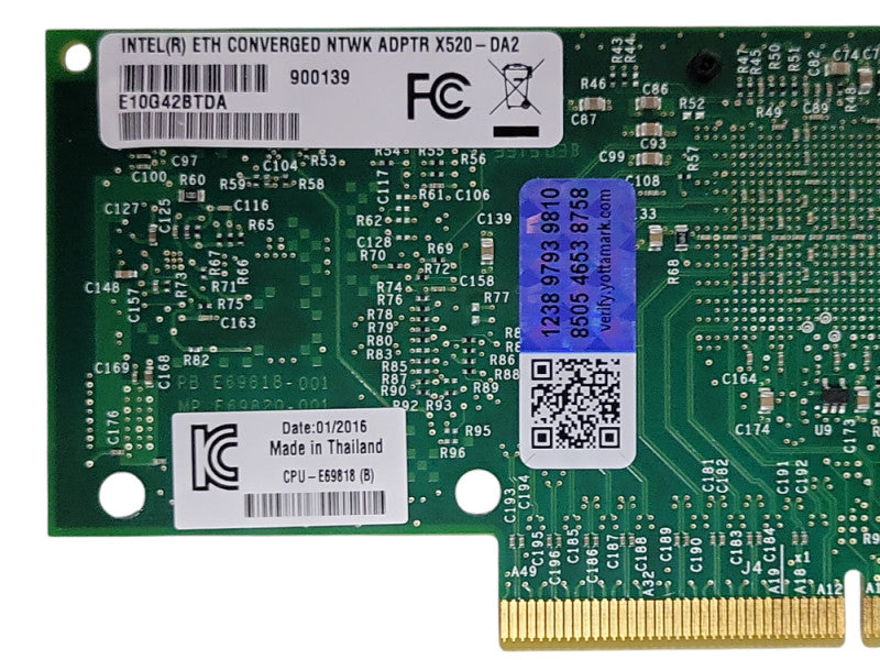 Intel ETH Converged 2- Port network adapter X520-DA2 E10G42BTDA _